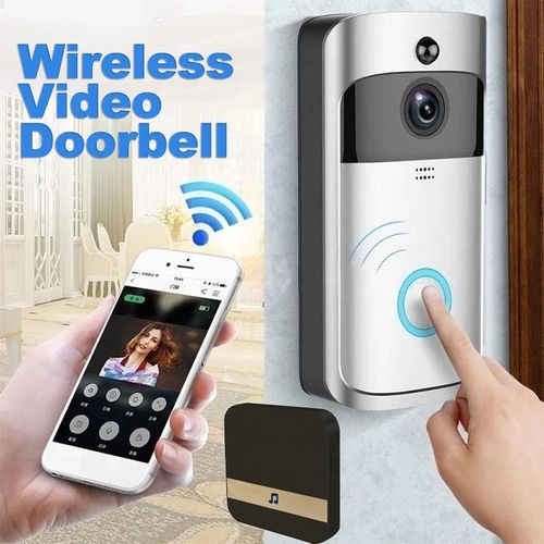 Unbrand Sonnette Caméra Vidéo CCTV Chime Remote Phone APP pour Maison  Bureau - Prix pas cher