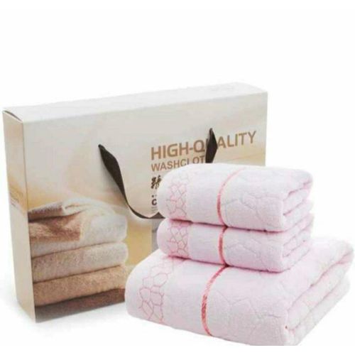 Generic Lot 3 Sortie de bain bebe rose Prix pas cher Jumia SN
