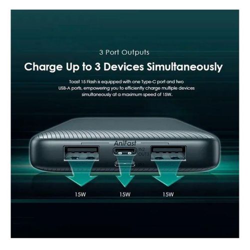 product_image_name-Generic-Powerbank ORAIMO - OPB-1100 - 15 flash - 10000Mah - 15 watts-3