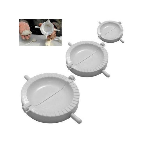 product_image_name-Generic-Moule pour Pastels, Fatayas  3 Pièces : Petit, Moyen, Grand - Blanc-1