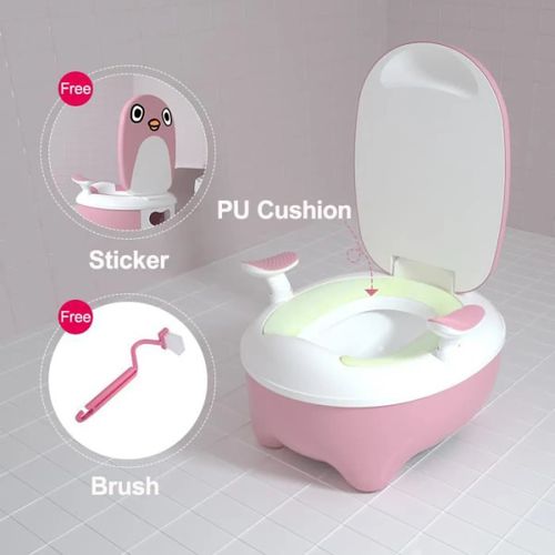 Generic Pot Bébé Toilette Voyage Portable Design Amusant Poignée  Antidérapant - Prix pas cher