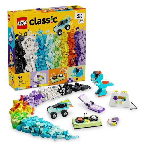 product_image_name-Lego-Classic Boîte Créative Cool 510 Pièces – Jeu de Construction Éducatif pour Enfants 5 Ans et +-1