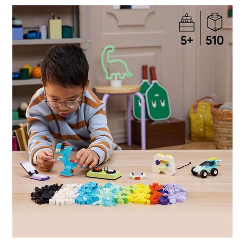 product_image_name-Lego-Classic Boîte Créative Cool 510 Pièces – Jeu de Construction Éducatif pour Enfants 5 Ans et +-2