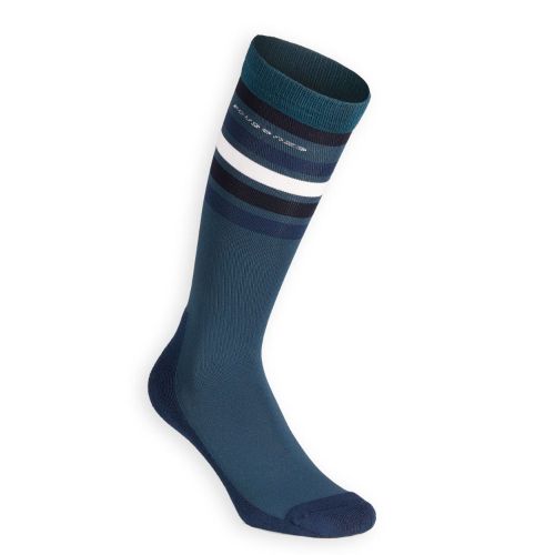 product_image_name-Fouganza-Chaussettes Équitation Adulte Sks100 Pétrole/rayures Marine Et Blanches-1