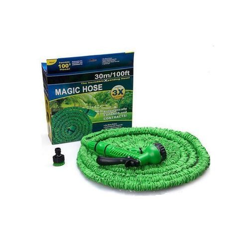 product_image_name-Generic-MAGIC HOSE Tuyau Arrosage Extensible + Pistolet À Eau 7 Jets + Embout Universel 30m-1