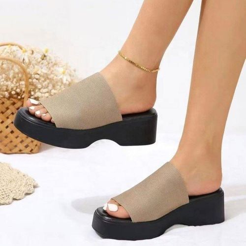 product_image_name-Generic-Chaussures Sandales de Marche Tendance pour Femmes, Mules à Plateforme Souple filles-1