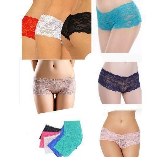 Generic Lot de 6 coule Culottes Dentelle Differentes Couleur Prix pas cher Jumia SN