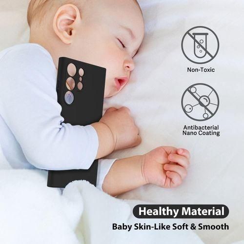 product_image_name-Samsung-Coque Pochette pour Galaxy S24 Ultra 5G Silicone Liquide Noir-5