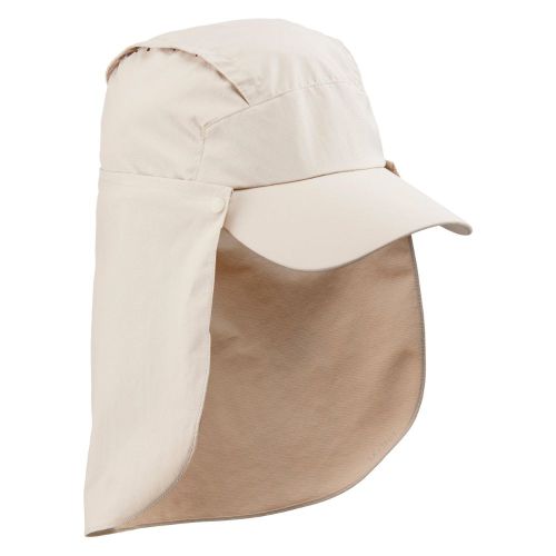 product_image_name-Qirab-Casquette Trek 900 Anti-uv Avec Protection Nuque Amovible Beige-1