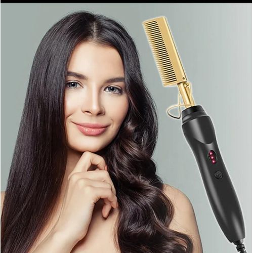 product_image_name-Generic-Peigne Lisseur électrique pour tout type de cheveux avec chauf instantané et technologie ionique anti-frisotti.-1