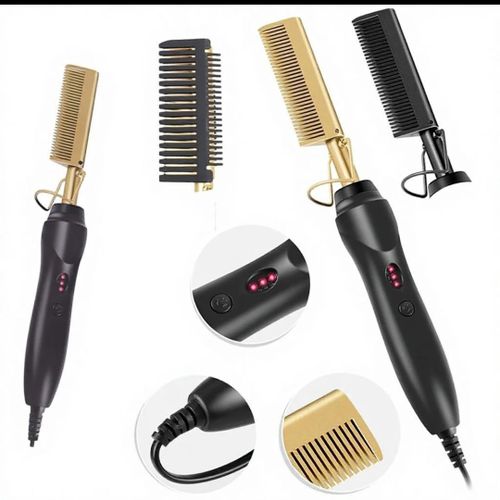 product_image_name-Generic-Peigne Lisseur électrique pour tout type de cheveux avec chauf instantané et technologie ionique anti-frisotti.-3