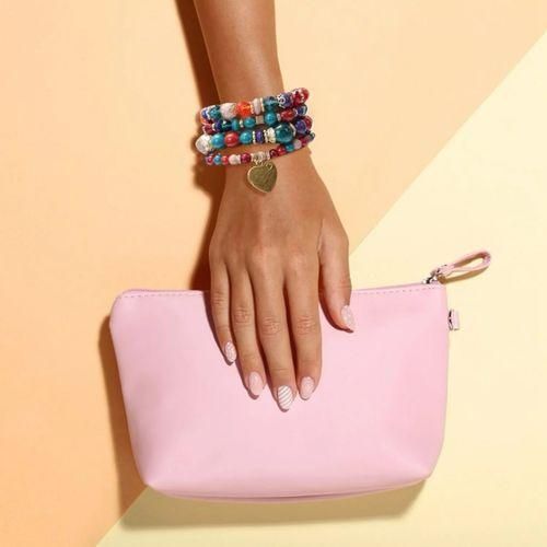 product_image_name-Fashion-Ensemble de bracelets multicolores de style bohème, extensibles, empilables, 4 pièces/ensemble-4