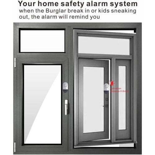 product_image_name-Generic-Alarme de fenêtre de sécurité enfant, alarme de porte, alarme de sécurité anti-vol pour la maison - gris-5