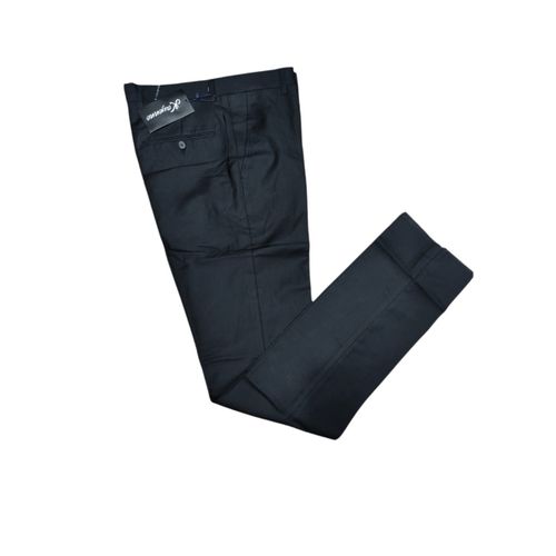 Generic Pantalon de Luxe en Coton pour homme Noir à prix pas cher