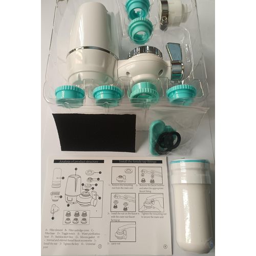 product_image_name-Generic-Système de filtre pour robinet purificateur d'eau à boire - Clair-4