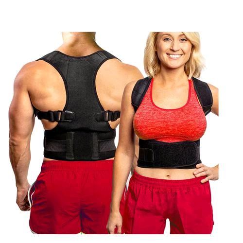 product_image_name-Generic-Correcteur De Posture Dos Correction De Posture Ceinture Dorsale Ajustable Respirant Corset Redresse Sangle Dos Pour Femme Et Homme Gym Amincissante-4