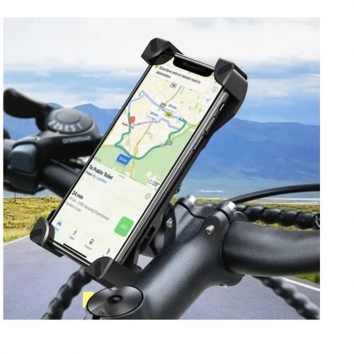 SUPPORT TÉLÉPHONE VÉLO Moto Bicyclette Silicone Réglable pour