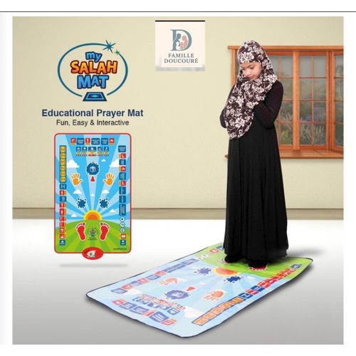 product_image_name-Generic-Tapis de prière interactif enfant avec 7 langues ( ANGLASIS , FRANÇAIS ,ARABE…)– Apprendre le Salah facilement & avec plaisir ~unisexe-1