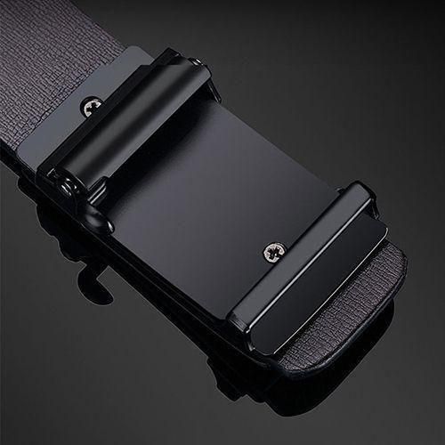 product_image_name-Fashion-Portefeuille long 2 en 1 pour hommes avec emplacements pour cartes multiples + Ceinture - Noir-8