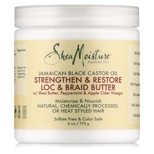 Shea moisture jamaican black castor oil - loc braid butter beurre pour