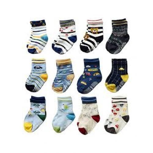 Lot de quatres paires de chaussettes enfant garçon