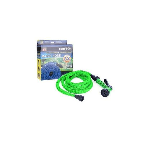 Tuyau d'arrosage flexible extensible pour l'eau 50FT/15m