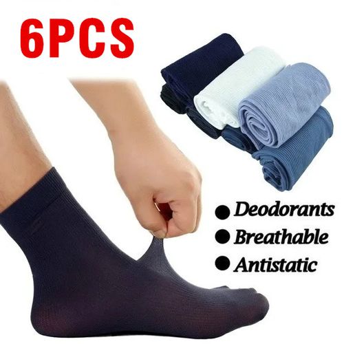 Fashion Lot De 6 Chaussettes Ultra Fine Homme Multicolore Prix pas cher Jumia SN