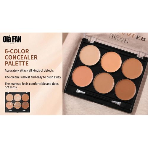 product_image_name-Olá FAN-Palette Correctrice 6 Couleurs Waterproof-6