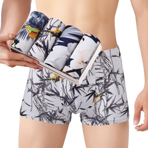Fashion 4Pcs Hommes Respirant Confortable Stretch Calecons En Coton Prix pas cher Jumia SN