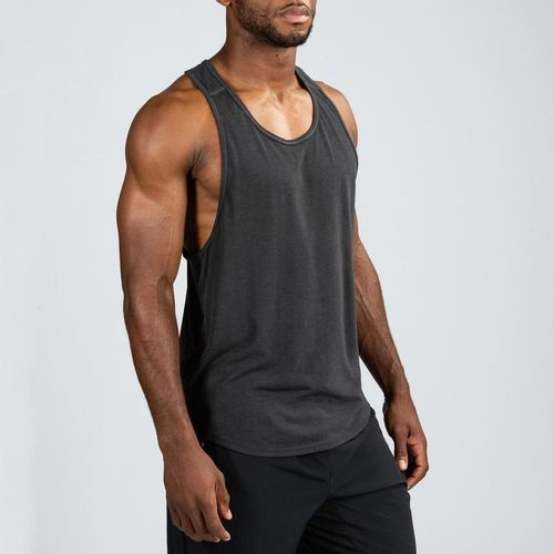 product_image_name-Domyos-Débardeur Stringer Musculation Noir By Decathlon-3