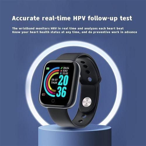 product_image_name-Generic-Montre intelligente pour exercice, pression artérielle, rythme cardiaque pour IOS et Android-2