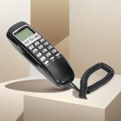 product_image_name-Generic-Téléphone Fixe Filaire de Bureaul, Maison et Hotel: accrochable au Mur ou à Tables-6