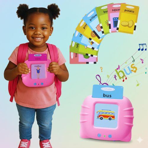 product_image_name-Generic-Jouets éducatifs pour enfants Machine d'apprentissage de cartes Flash (224 mots Français Anglais)-3