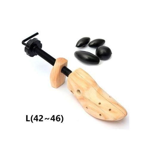 product_image_name-Generic-1pcs Civière De Chaussure Chaussures Bois Arbre Shaper Rack, Bois Réglable Appartements De Pompes Bottes Expanseur Arbres Homme Femmes-- Taille L-7