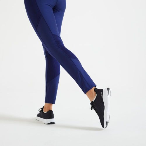 product_image_name-Domyos-Legging Fitness Avec Poche Téléphone - Bleu-4