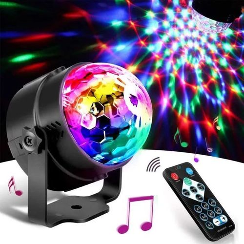 Lampe de scène petite boule magique LED avec télécommande Party Soirée DJ  Disco KTV Bar colorée