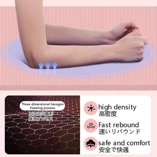 product_image_name-Generic-Coussin D'entraînement Haute Densité De 10 Mm D'épaisseur Avec Sac De Rangement - Violet-6