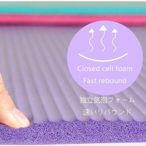 product_image_name-Generic-Coussin D'entraînement Haute Densité De 10 Mm D'épaisseur Avec Sac De Rangement - Violet-7