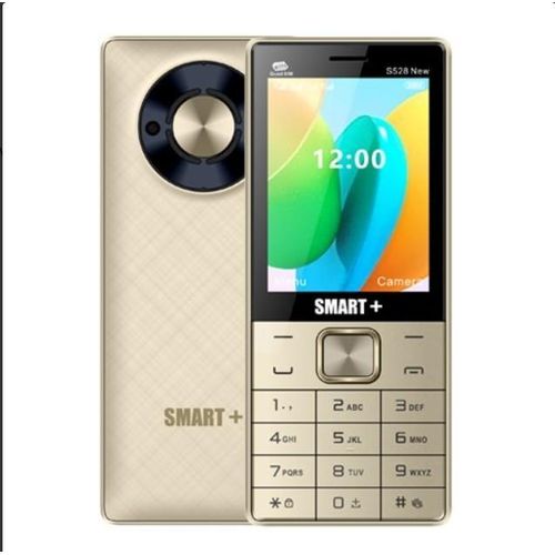 product_image_name-Smart+-S528 New Téléphone Classique -écran : 3,0" Cartes SIM : 4- 3000 mAh- Radio FM - Gold-1