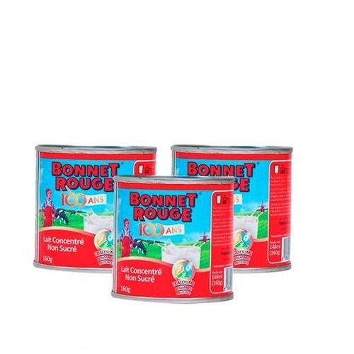 product_image_name-Bonnet Rouge-Pack de 3 Boite de Lait Concentré Non Sucré - 160g-1