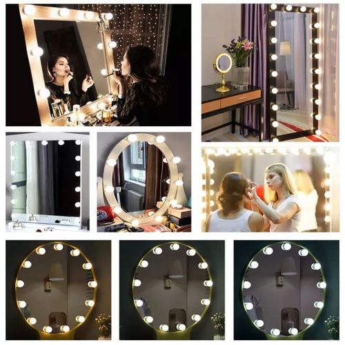 1pc Kit De Lumières LED Pour Miroir De Maquillage 10 - Temu France