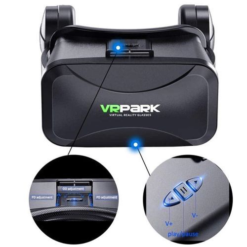 Generic Casque De Realite Virtuelle 3D VR Lunettes Intelligentes Casque Lunettes J30VR Poignee Y1 Noir Prix pas cher Jumia SN