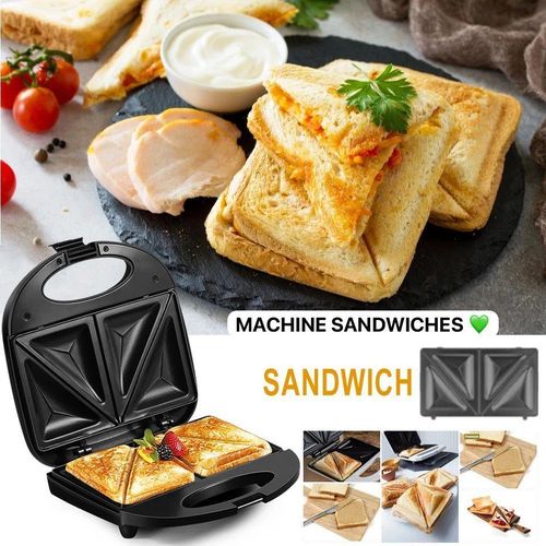 Generic MACHINE À Gaufre (gaufrier) - Sandwich Maker - Croque