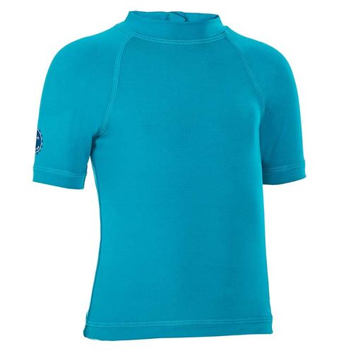 product_image_name-Nabaiji-T-shirt anti UV bébé manches courtes bleu turquoise by decathlon-1