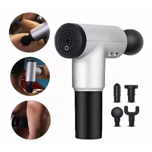 product_image_name-Generic-Pistolet de Massage Corporel 4 en 1 Rechargeable Sans Fil-1