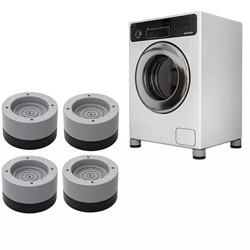Lot de 4 coussinets anti-vibrations – Support de machine à laver