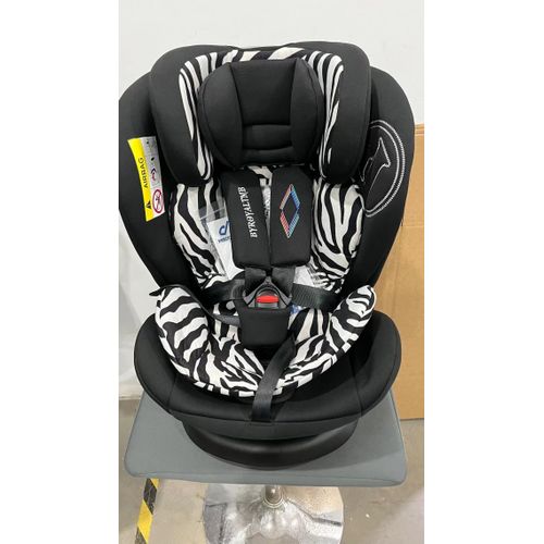 Precious Siège Auto Bébé Isofix évolutif - Rotatif à 360° - dès la  naissance jusqu'à 12 ans (0-36kg) - Zèbre - Prix pas cher