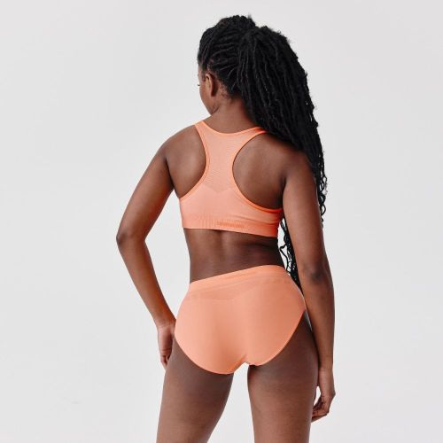 Kalenji Brassiere Running Basique Corail - Prix pas cher