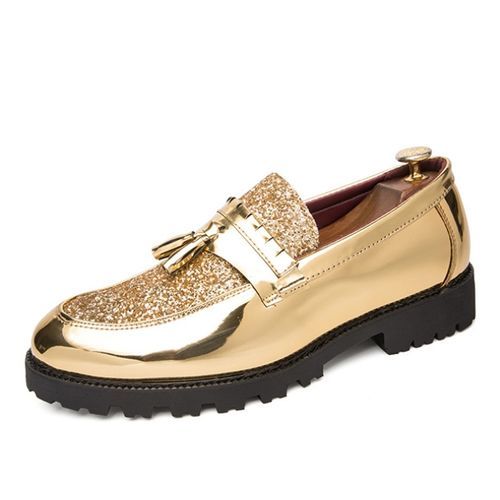 Chaussure dorée homme shop