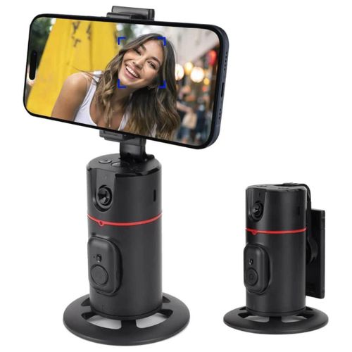 product_image_name-Generic-Trépied à Suivi de Visage Automatique Intelligent IA Stabilisateur Gimbal 360 Support de Téléphone Rotatif Perche à Selfie pour Vlog et Caméra-1